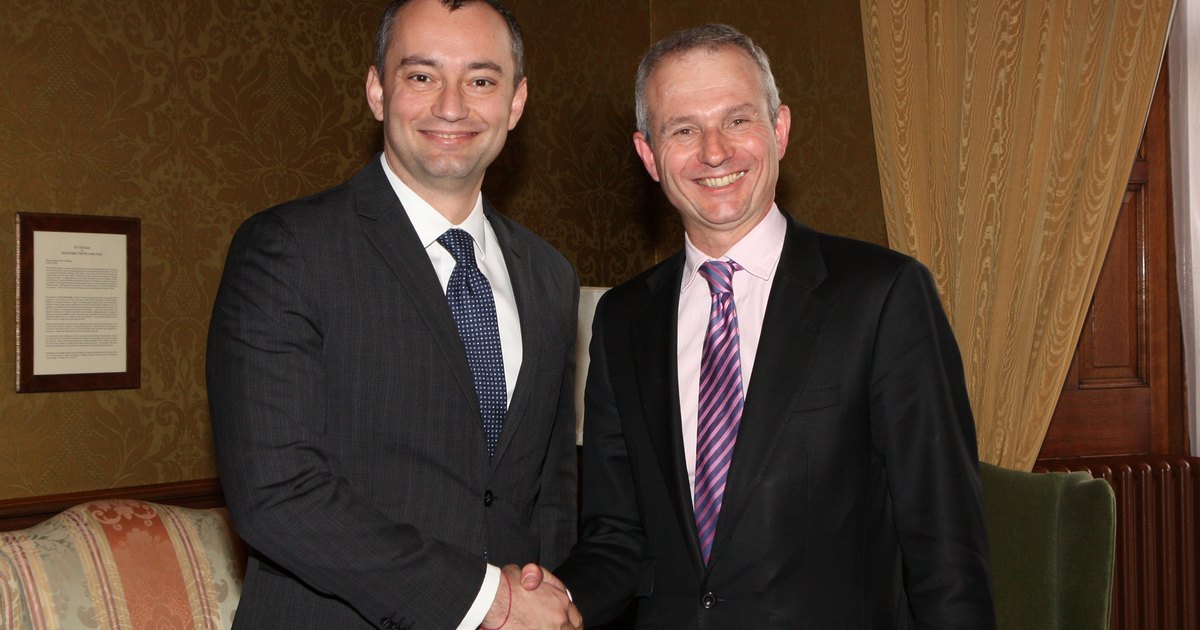 Nickolay Mladenov, former UN Middle East envoy, at a diplomatic engagement.