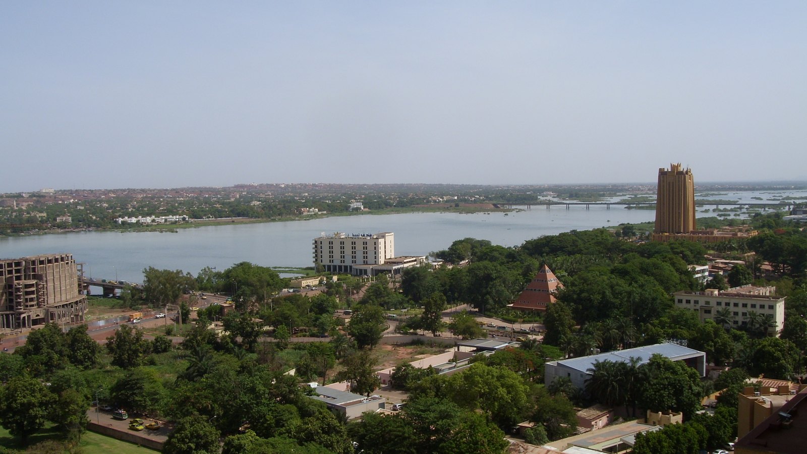 A view across the Malian capital, Bamako.