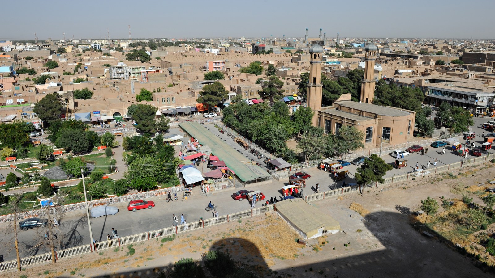 Aerial view of Herat city in western Afghanistan, the region covered by the Kushk-Tirpul exploration contract