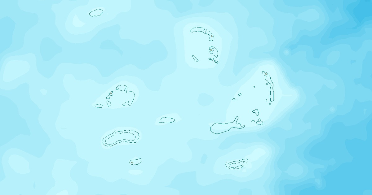 Map showing the location of the Paracel Islands in the South China Sea