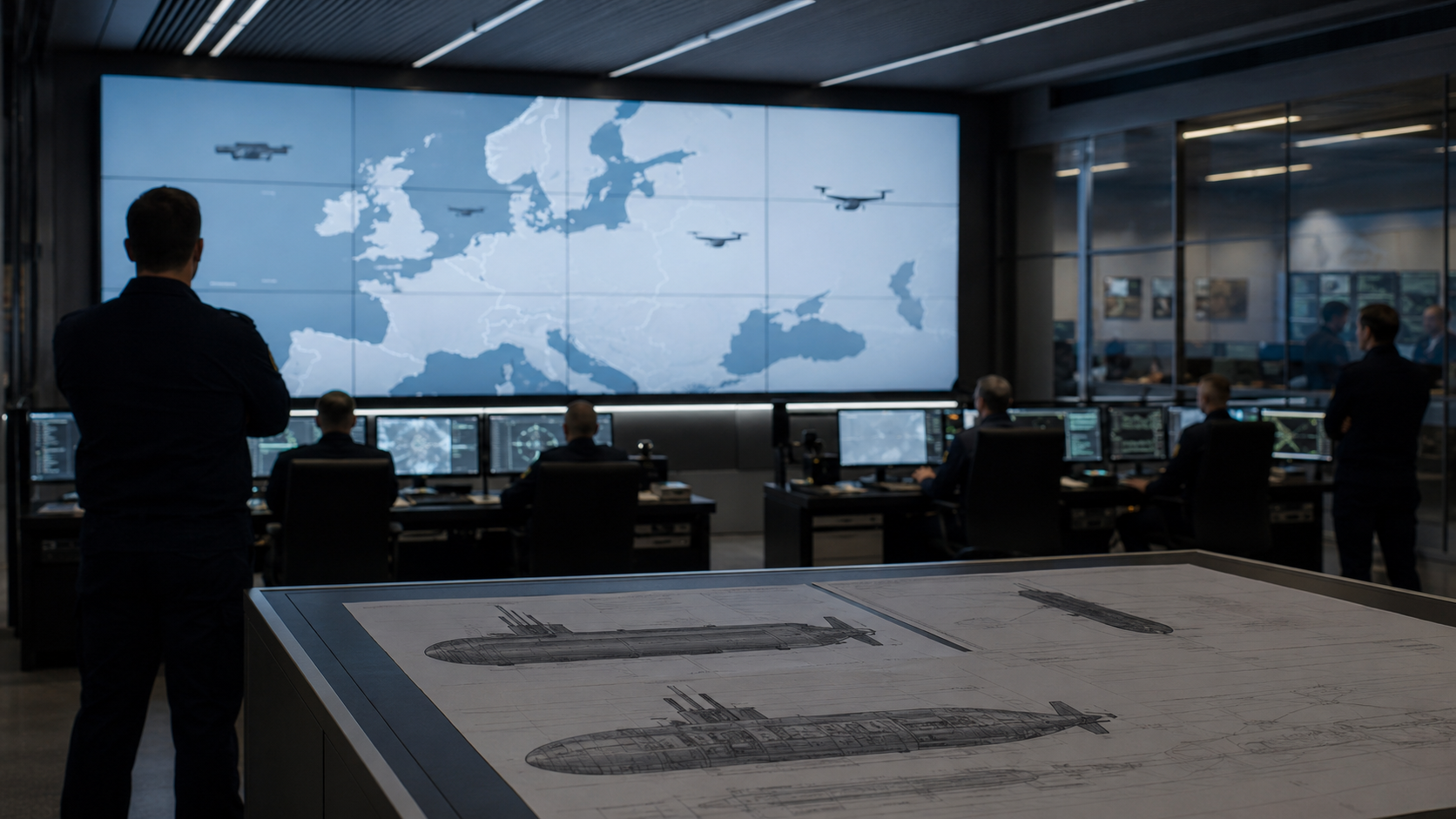 UK announces £15bn defence investment plan for drones, submarines and new military technology 