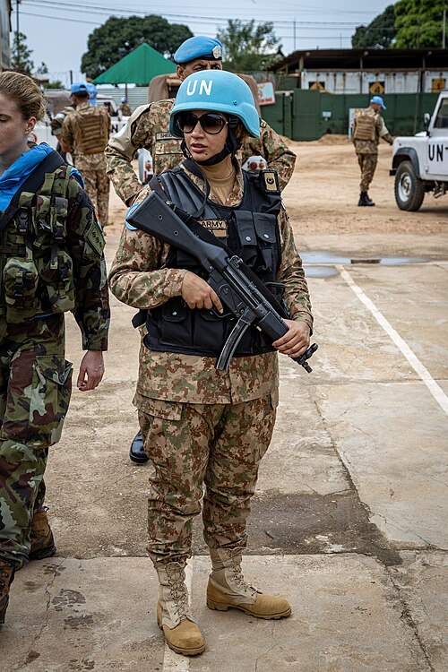 MONUSCO's Pakistani Female Engagement Team in Uvira