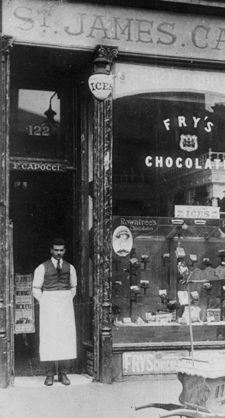 Italian cafés and ice cream parlours across Britain were attacked after Italy entered the war in June 1940