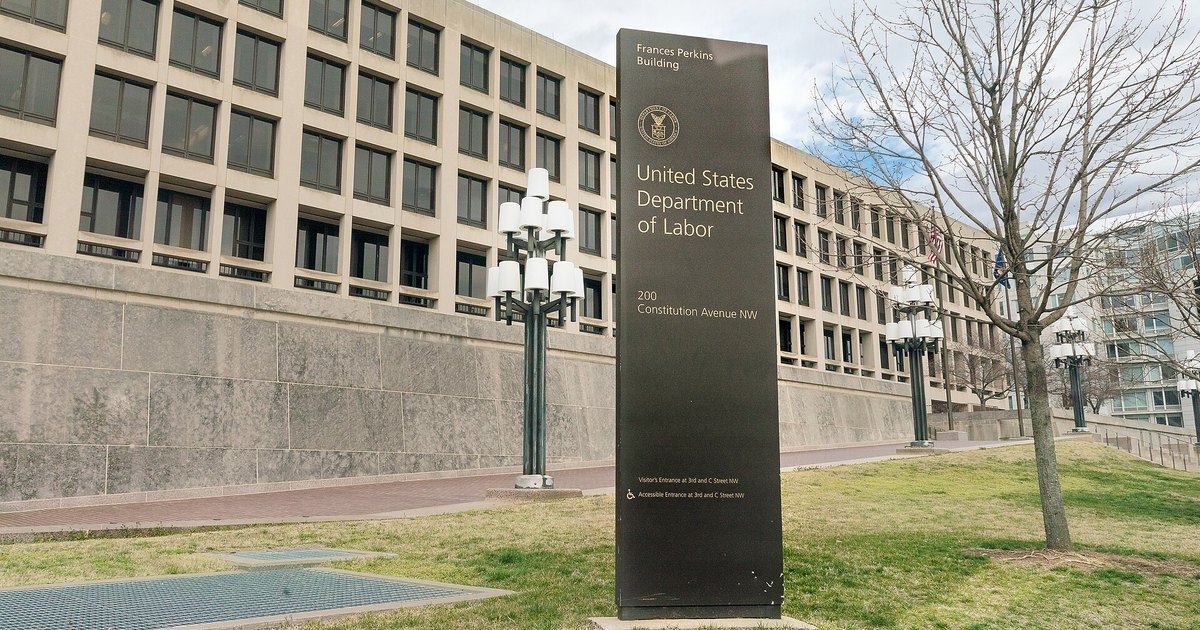 Exterior of the Frances Perkins Building, home of the United States Department of Labor, in Washington, D.C.