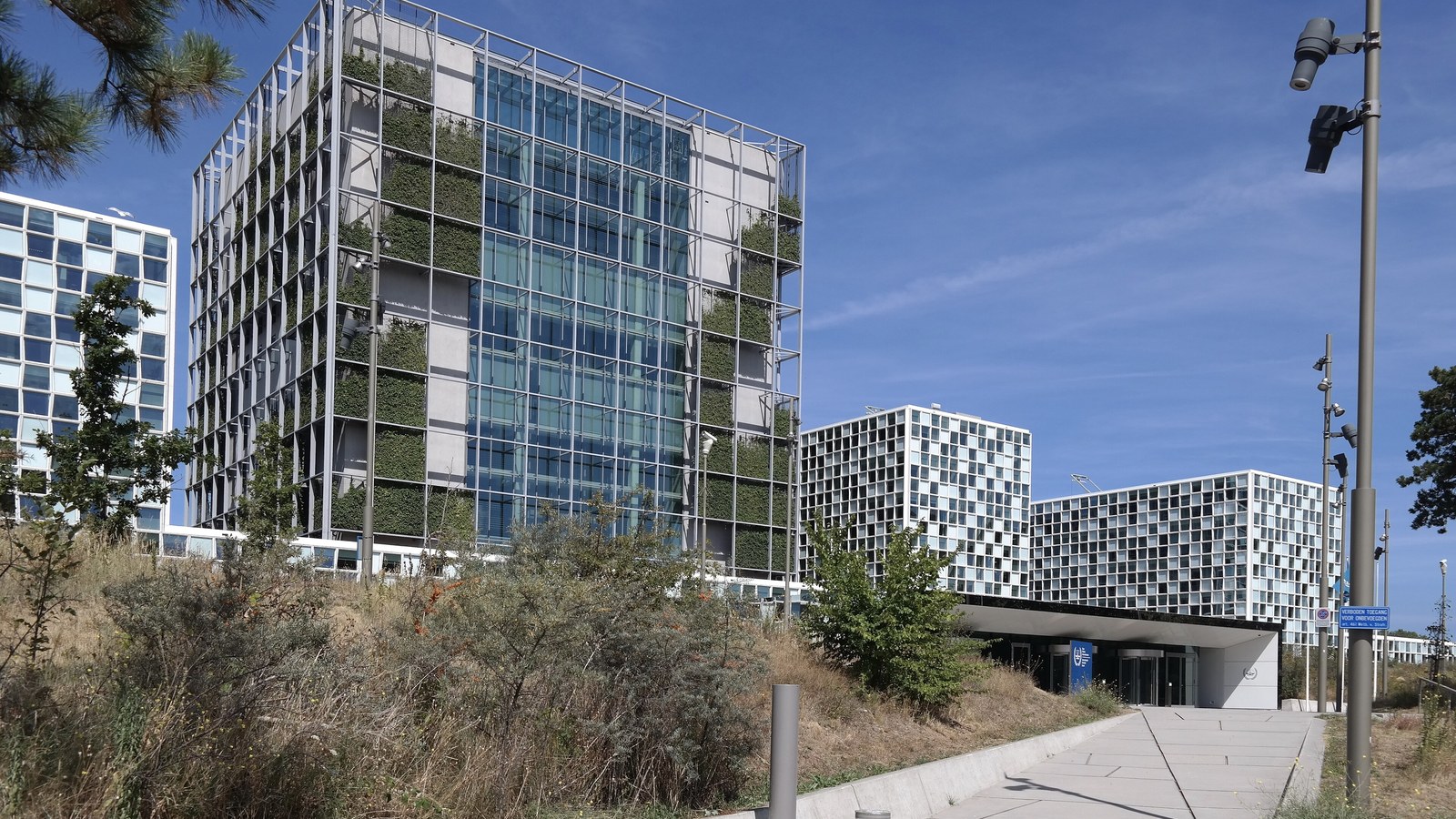 The International Criminal Court building in The Hague.