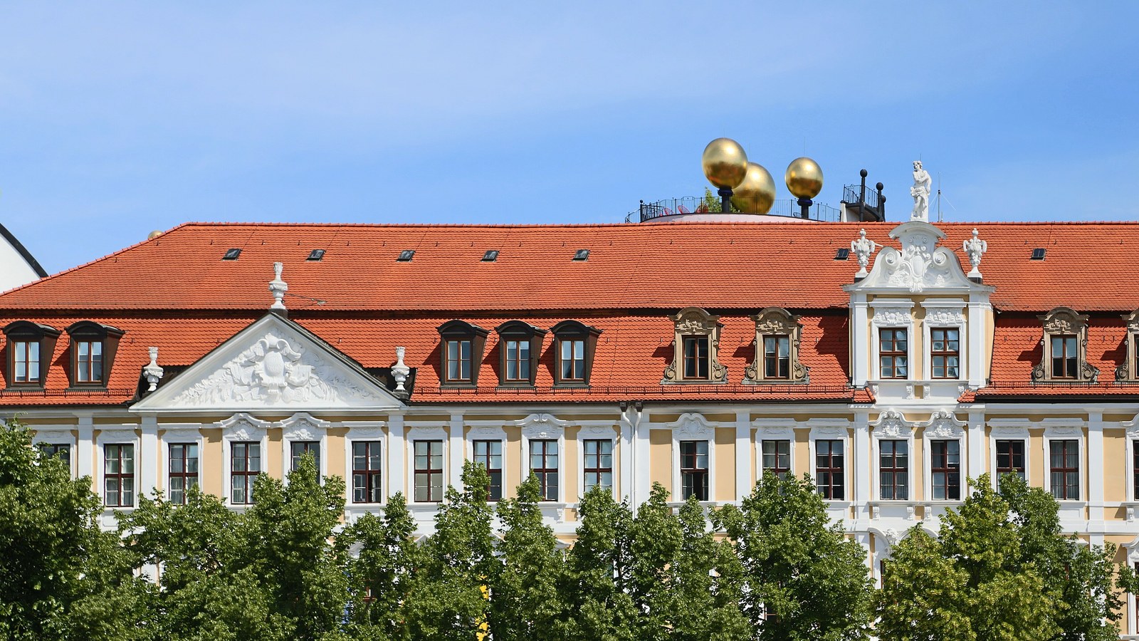 The Saxony-Anhalt state parliament building in Magdeburg